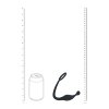 Silicone Cockring with Prostate Stimulator - S - Black